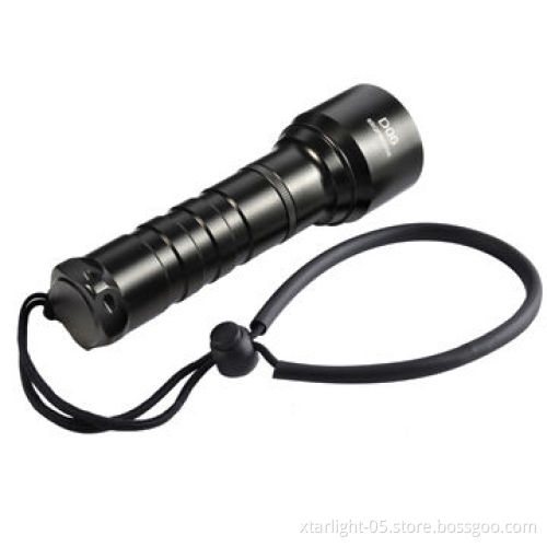 LED Diving Flashlight, Aircraft Aluminum Body Material